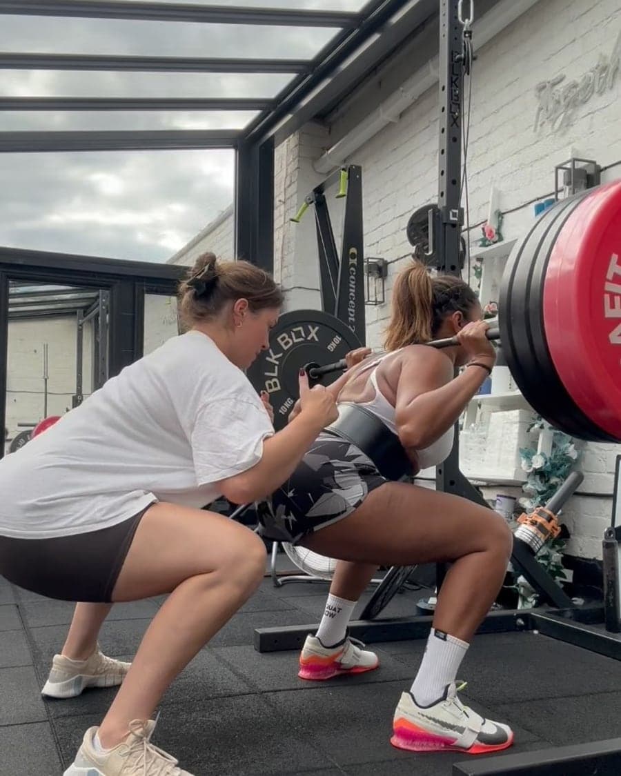 Lucy Rose coaching clients together at her private studio in Kibworth